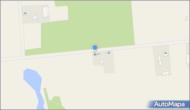 Wólka Polinowska, Wólka Polinowska, 46, mapa Wólka Polinowska