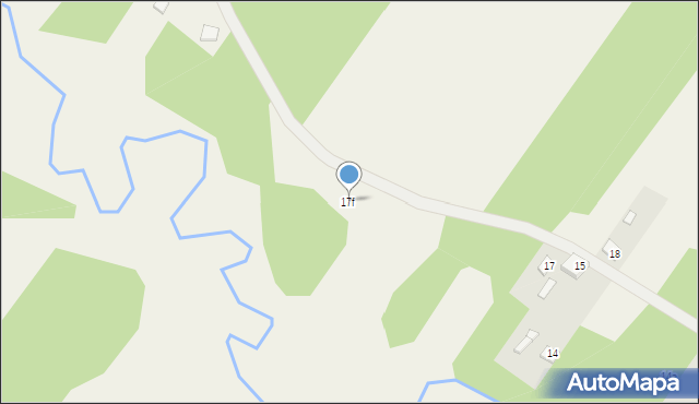 Wólka Prusicka, Wólka Prusicka, 17f, mapa Wólka Prusicka