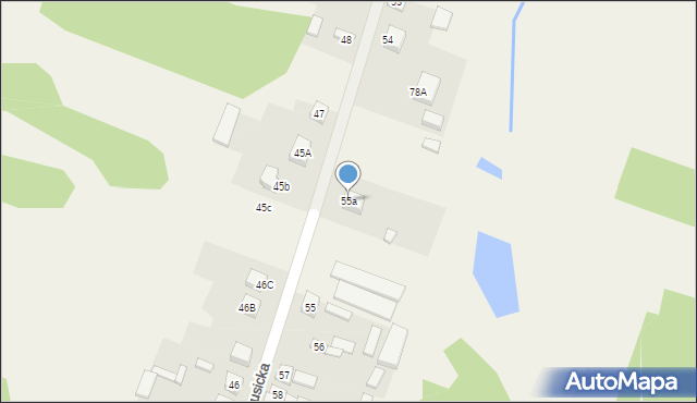 Wólka Prusicka, Wólka Prusicka, 55a, mapa Wólka Prusicka