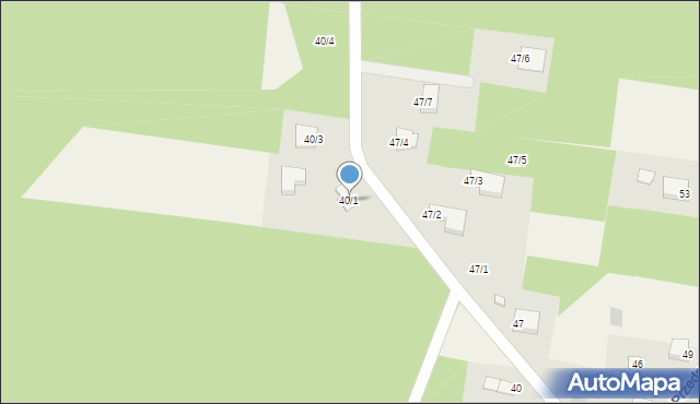 Wólka-Przedmieście, Wólka-Przedmieście, 40/1, mapa Wólka-Przedmieście