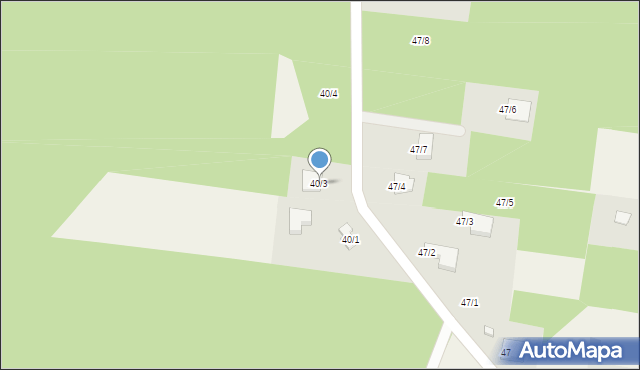 Wólka-Przedmieście, Wólka-Przedmieście, 40/3, mapa Wólka-Przedmieście