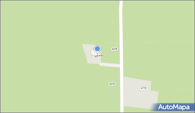 Wólka-Przedmieście, Wólka-Przedmieście, 40/7, mapa Wólka-Przedmieście