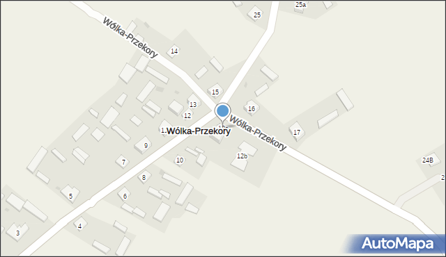 Wólka-Przekory, Wólka-Przekory, 12a, mapa Wólka-Przekory