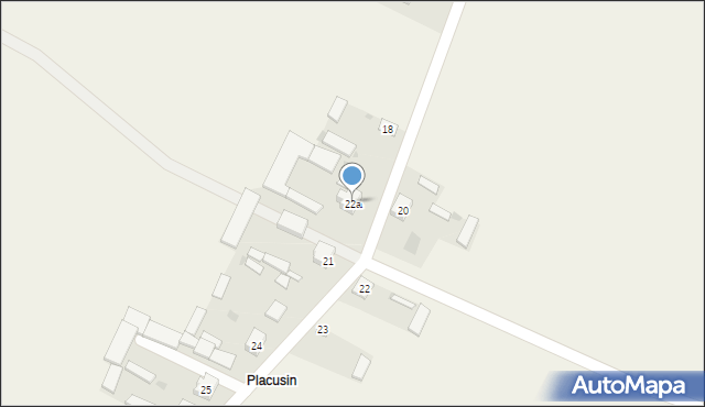 Wólka-Przekory, Wólka-Przekory, 22a, mapa Wólka-Przekory