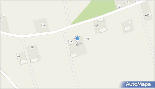 Wólka Przybójewska, Wólka Przybójewska, 53A, mapa Wólka Przybójewska