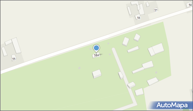 Wólka Przybójewska, Wólka Przybójewska, 58A, mapa Wólka Przybójewska