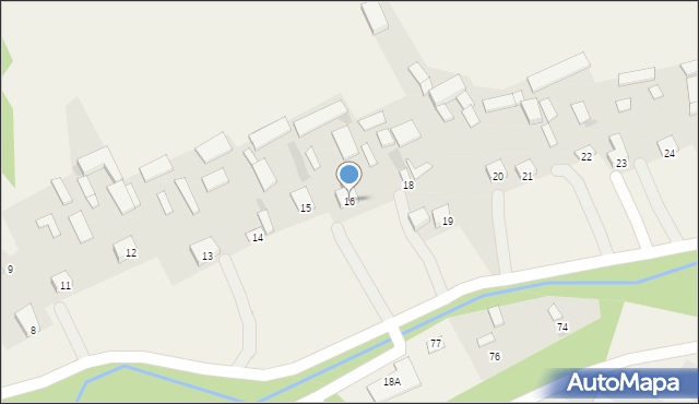 Wólka Ratajska, Wólka Ratajska, 16, mapa Wólka Ratajska