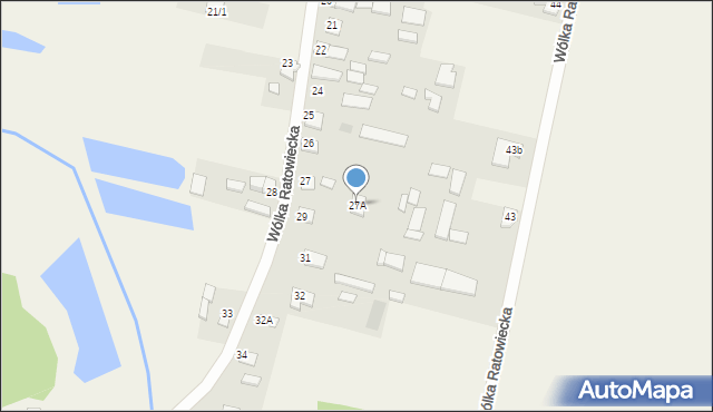 Wólka Ratowiecka, Wólka Ratowiecka, 27A, mapa Wólka Ratowiecka