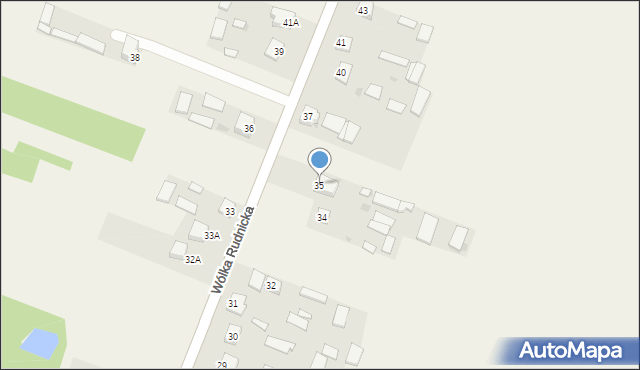Wólka Rudnicka, Wólka Rudnicka, 35, mapa Wólka Rudnicka