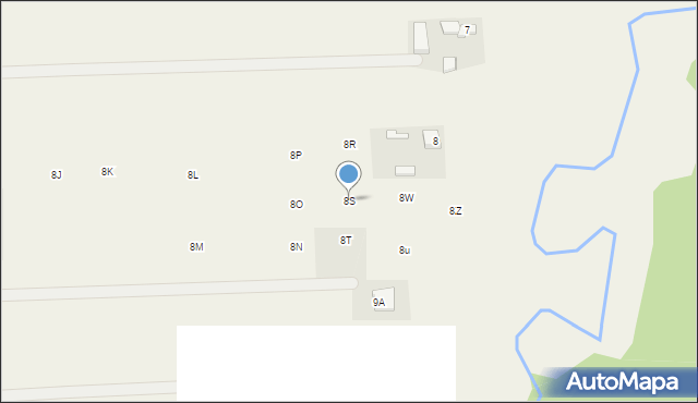 Wólka Strobowska, Wólka Strobowska, 8S, mapa Wólka Strobowska