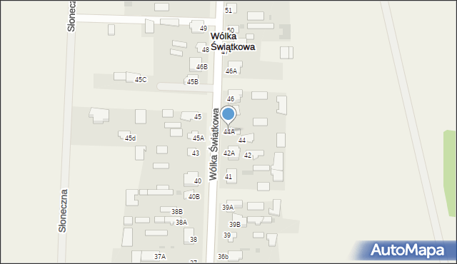 Wólka Świątkowa, Wólka Świątkowa, 44A, mapa Wólka Świątkowa