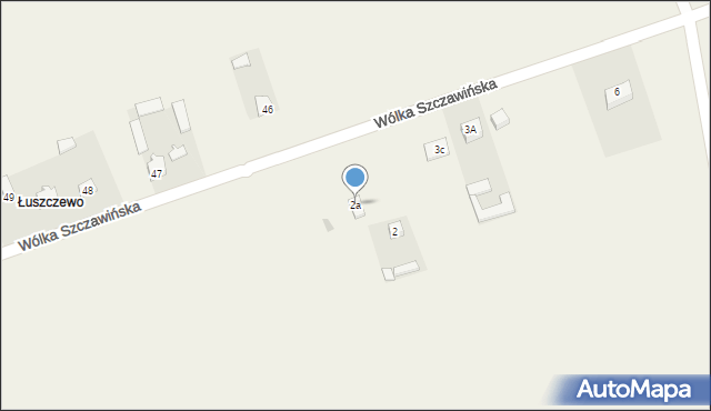 Wólka Szczawińska, Wólka Szczawińska, 2a, mapa Wólka Szczawińska