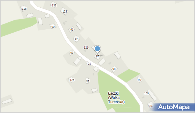 Wólka Turebska, Wólka Turebska, 97, mapa Wólka Turebska