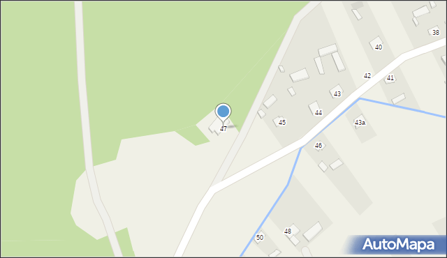 Wólka Wieprzecka, Wólka Wieprzecka, 47, mapa Wólka Wieprzecka