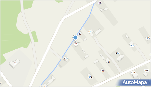 Wólka Wieprzecka, Wólka Wieprzecka, 51A, mapa Wólka Wieprzecka