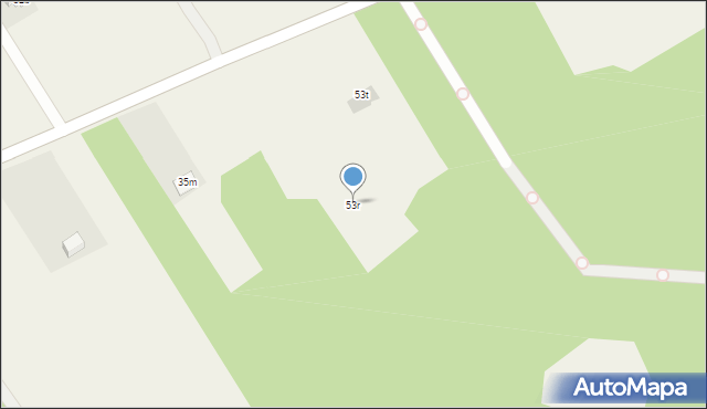 Wólka Wieprzecka, Wólka Wieprzecka, 53r, mapa Wólka Wieprzecka