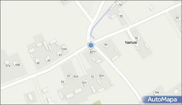 Wólka Wieprzecka, Wólka Wieprzecka, 60, mapa Wólka Wieprzecka