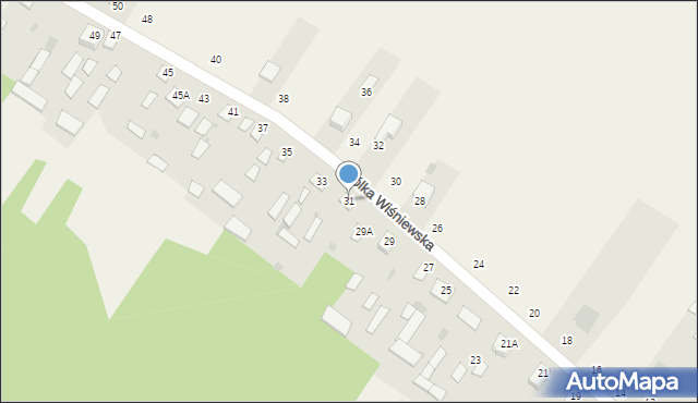 Wólka Wiśniewska, Wólka Wiśniewska, 31, mapa Wólka Wiśniewska