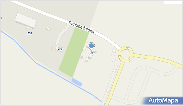 Wólka Wojnowska, Wólka Wojnowska, 1a, mapa Wólka Wojnowska