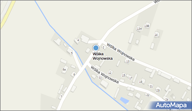 Wólka Wojnowska, Wólka Wojnowska, 3, mapa Wólka Wojnowska