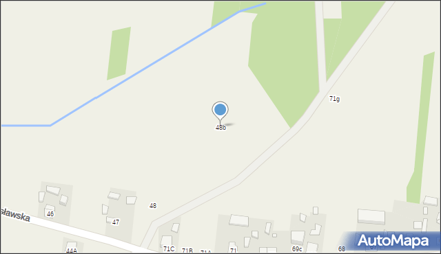 Wólka Wojsławska, Wólka Wojsławska, 48b, mapa Wólka Wojsławska