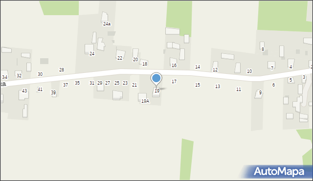 Wólka Wołyniecka, Wólka Wołyniecka, 19, mapa Wólka Wołyniecka