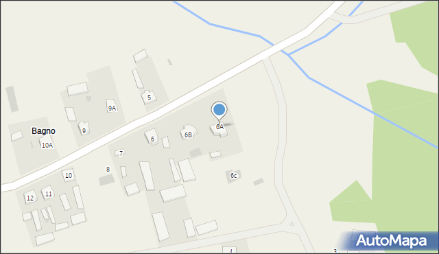 Wólka Zabłocka, Wólka Zabłocka, 6A, mapa Wólka Zabłocka