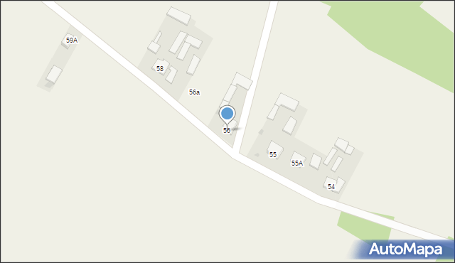 Wólka Zastawska, Wólka Zastawska, 56, mapa Wólka Zastawska