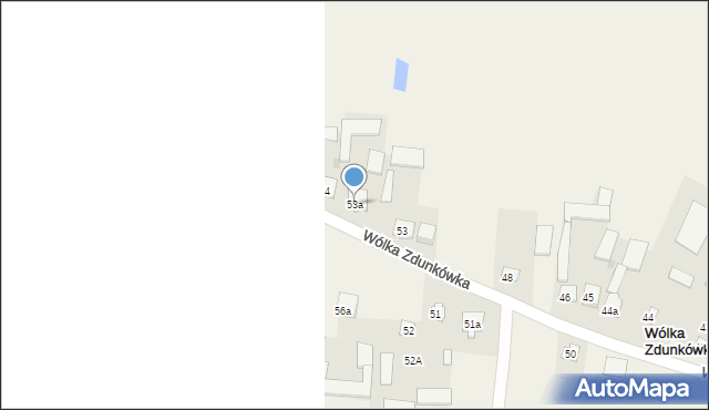 Wólka Zdunkówka, Wólka Zdunkówka, 53a, mapa Wólka Zdunkówka