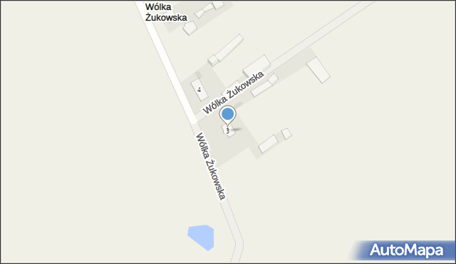 Wólka Żukowska, Wólka Żukowska, 3, mapa Wólka Żukowska