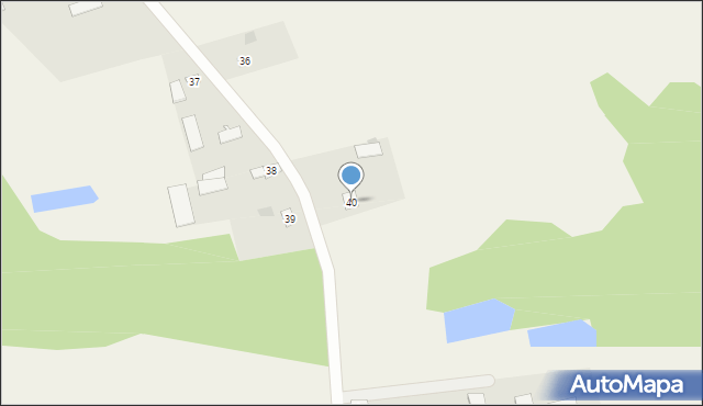 Wołkusze, Wołkusze, 40, mapa Wołkusze