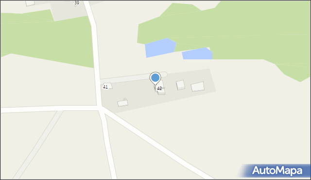 Wołkusze, Wołkusze, 42a, mapa Wołkusze