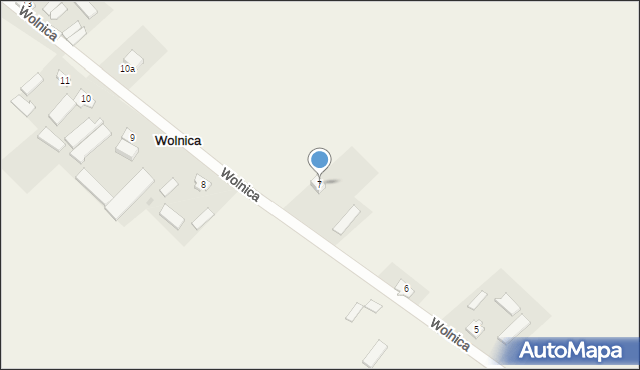 Wolnica, Wolnica, 7, mapa Wolnica