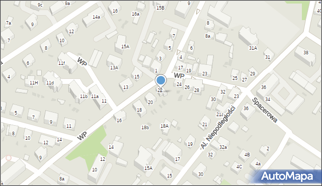 Wołów, Wojska Polskiego, 22/1, mapa Wołów