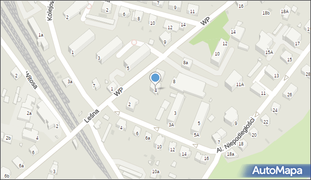 Wołów, Wojska Polskiego, 4, mapa Wołów