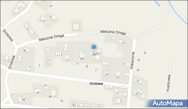 Wołowice, Wołowice, 260, mapa Wołowice