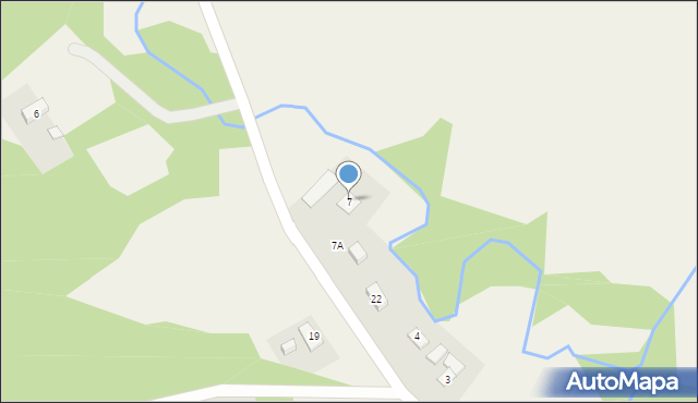 Wołowiec, Wołowiec, 7, mapa Wołowiec