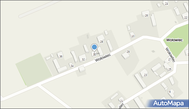 Wołowiec, Wołowiec, 30, mapa Wołowiec