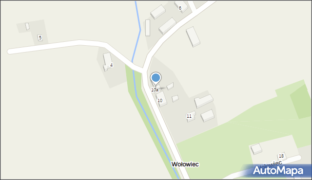 Wołowiec, Wołowiec, 9, mapa Wołowiec