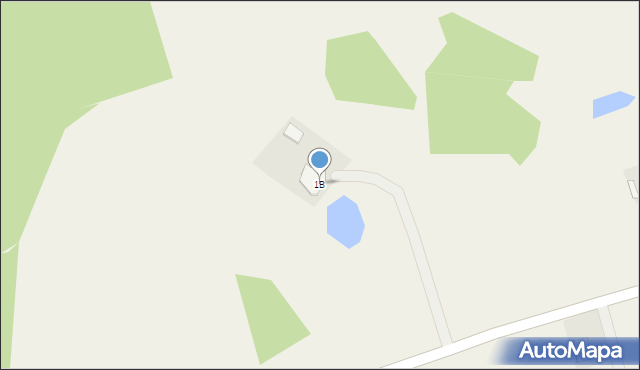 Wołowno, Wołowno, 1B, mapa Wołowno