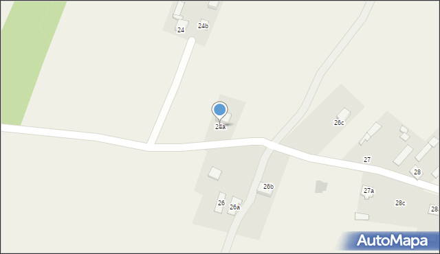 Wolska Dąbrowa, Wolska Dąbrowa, 24a, mapa Wolska Dąbrowa