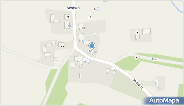 Wolsko, Wolsko, 6a, mapa Wolsko