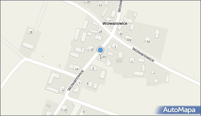 Wolwanowice, Wolwanowice, 4, mapa Wolwanowice
