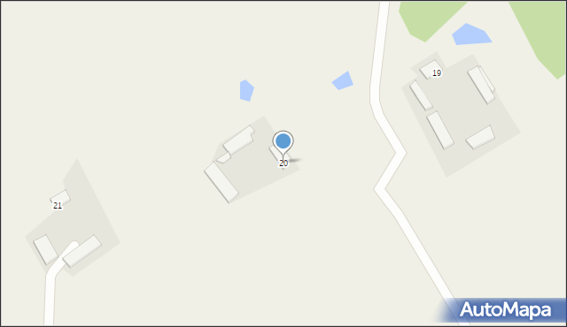 Wołyńce, Wołyńce, 20, mapa Wołyńce