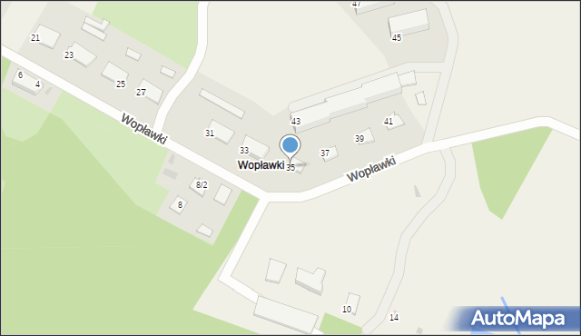 Wopławki, Wopławki, 35, mapa Wopławki