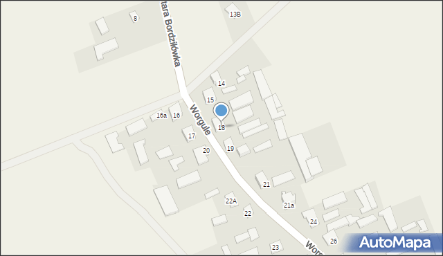 Worgule, Worgule, 18, mapa Worgule