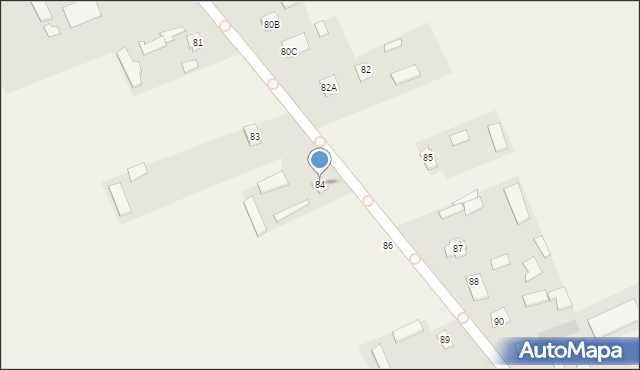 Worgule, Worgule, 84, mapa Worgule