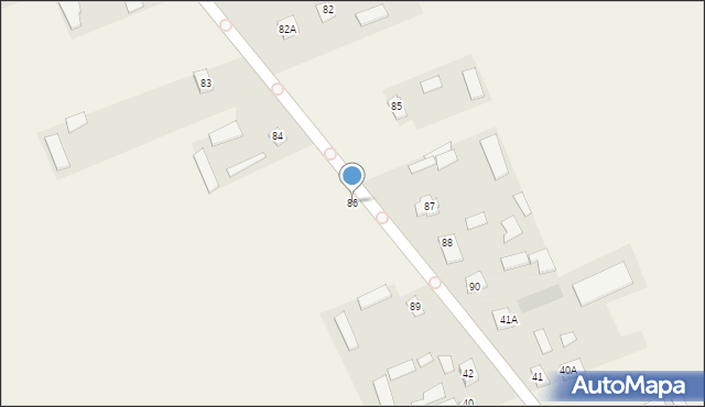 Worgule, Worgule, 86, mapa Worgule