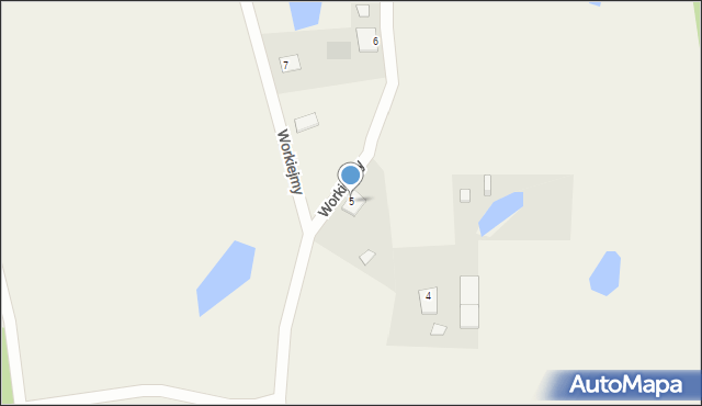 Workiejmy, Workiejmy, 5, mapa Workiejmy