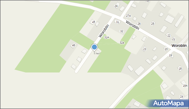 Woroblin, Woroblin, 31c, mapa Woroblin